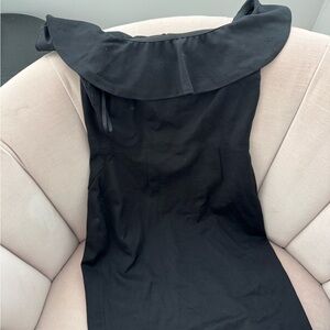 Babaron Black Off-Shoulder Women’s short Dress - bodycon